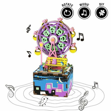 ROLIFE AM402 DIY Wooden Music Box Ferris Wheel RAM402
